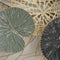 Wanddecoratie metaal modern - muurdecoratie woonkamer Bonaire veelkleurig 115 cm