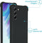 iMoshion Hoesje Geschikt voor Samsung Galaxy S21 FE Hoesje Met Koord - iMoshion Color Backcover met koord - Zwart