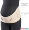 Super Ortho - Zwangerschapsband - Bekkenbrace - Bekkenband - Buikband voor Zwangerschap - Zwangerschapsbrace - Beige - 79-90 cm - Maat M