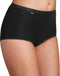 sloggi Basic+ - Dames Maxi slip - Extra zachte naden - Zwart (4-pack)