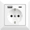 2USB InCharge PRO 55 EU 15W 3,0A - Matt White