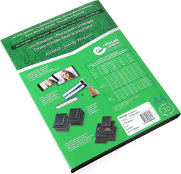 Rillstab Showmap A4 ambassadeur - showalbum - met 30 tassen - inclusief schrijfblok 25 vel - zwart - Presentatiemap - waterdicht