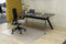 Rillstab vloerbeschermer harde vloeren - 120x 180 cm - bureaustoelmat - polyarbonaat – transparant - bureau accessoires