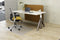 Rillstab vloerbeschermer harde vloeren - 90x 120 cm - bureaustoelmat - polyarbonaat – transparant - bureau accessoires