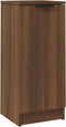 vidaXL - Dressoir - 30x30x70 - cm - bewerkt - hout - bruin - eikenkleur