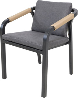 Rimini terrasstoel grijs