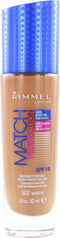 Rimmel London Match Perfection Foundation 501 Noisette