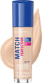 Rimmel London Match Perfection SPF20 Foundation - 010 Light Porcelain