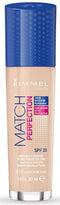 Rimmel London Match Perfection SPF20 Foundation - 010 Light Porcelain