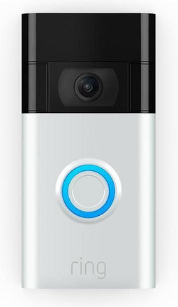 Ring Video Deurbel (2de generatie) - Draadloos - 1080p HD-video - Zilver