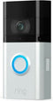 Ring Video Deurbel 3 - Batterij - 1080p HD-video - Zilver