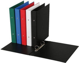 Ringband A5 2-ringen van 25mm O-Ring Zwart