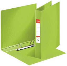 Ringband ess vivida a5 2-rings o-mech 25mm groen | 640 stuks