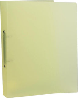 Ringband Exacompta Crystal A4 2-rings O-mech 15mm PP wit