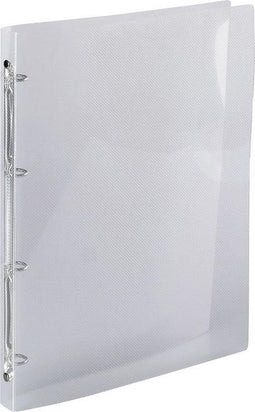 Ringband Exacompta Crystal A4 4-rings O-mech 15mm PP transparant