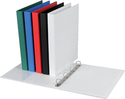 Ringband Huismerk 4-ringen van 20mm D-Ring Wit