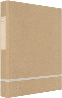 Ringband Oxford Touareg A4 4-rings O-mech 25mm naturel | 14 stuks