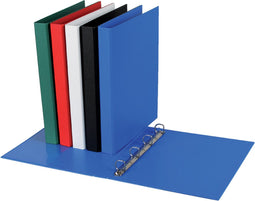 Ringband Quantore 4-rings D-mech A4 20 mm PP Blauw