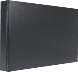 Ringband Quantore A3 dwars 4-rings D-mech 25mm zwart