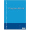 Ringbandblok blauw A4 lijn 23R 60grs 80 vel