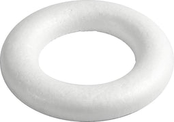 Ringen met Platte Achterkant Wit, 20cm