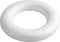 Ringen met Platte Achterkant Wit, 20cm