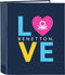 Ringmap Benetton Love Marineblauw A4 (27 x 33 x 6 cm)