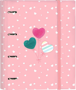Ringmap BlackFit8 Globitos 27 x 32 x 3.5 cm Roze