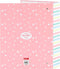 Ringmap BlackFit8 Globitos Roze A4 27 x 33 x 6 cm