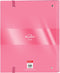 Ringmap BlackFit8 Glow up A4 Roze (27 x 32 x 3.5 cm)