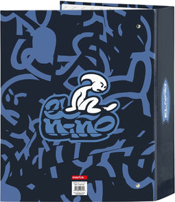 Ringmap El Niño Bahia Blauw A4 (27 x 33 x 6 cm)