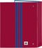 Ringmap F.C. Barcelona Kastanjebruin Marineblauw A4 (27 x 33 x 6 cm)