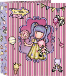 Ringmap Gorjuss First prize Lila A4 (27 x 33 x 6 cm)