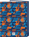 Ringmap Hot Wheels Speed club Oranje Marineblauw A4 (26.5 x 33 x 4 cm)