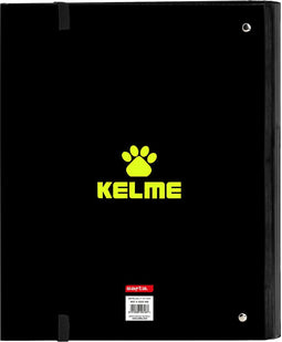 Ringmap Kelme Jungle Zwart Grijs Limoen (27 x 32 x 3.5 cm)