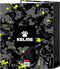 Ringmap Kelme Jungle Zwart Grijs Limoen A4 (27 x 33 x 6 cm)