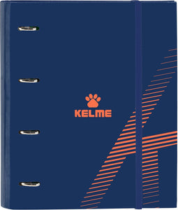 Ringmap Kelme Navy blue Oranje Marineblauw (27 x 32 x 3.5 cm)