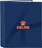 Ringmap Kelme Navy blue Oranje Marineblauw A4 (27 x 33 x 6 cm)