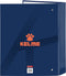 Ringmap Kelme Navy blue Oranje Marineblauw A4 (27 x 33 x 6 cm)