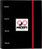 Ringmap Mickey Mouse Clubhouse Mickey mood Rood Zwart (27 x 32 x 3.5 cm)