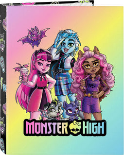 Ringmap Monster High Creep Zwart A4 26.5 x 33 x 4 cm