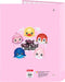Ringmap Na!Na!Na! Surprise Sparkles Roze A4 (26.5 x 33 x 4 cm)