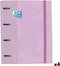 Ringmap Oxford Touch Mauve A4+ (4 Stuks)