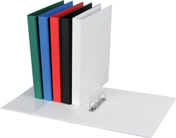 Ringmap Quantore 2-ringen - 20mm D-Ring – Wit – set 20 stuks