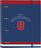 Ringmap Safta University A4 Rood Marineblauw (27 x 32 x 3.5 cm)