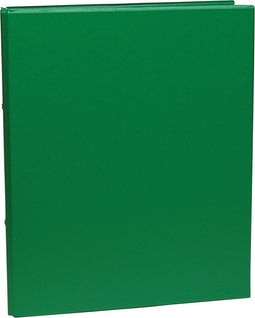 Ringmap voor formaat A4 2 ringen van 25 mm uit PVC groen