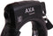 Ringslot Axa Defender - glanzend zwart + Bosch 2 tube cilinder (werkplaatsverpakking)