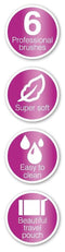 RIO BRCE - Essential cosmetic brush collection - 6st