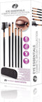 Rio | Eye Essentials Cosmetic Brush Collection | 6 verschillende make up borstels | incl etui