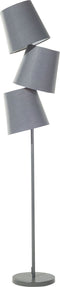 RIO GRANDE - Staande lamp - Grijs - Metaal
